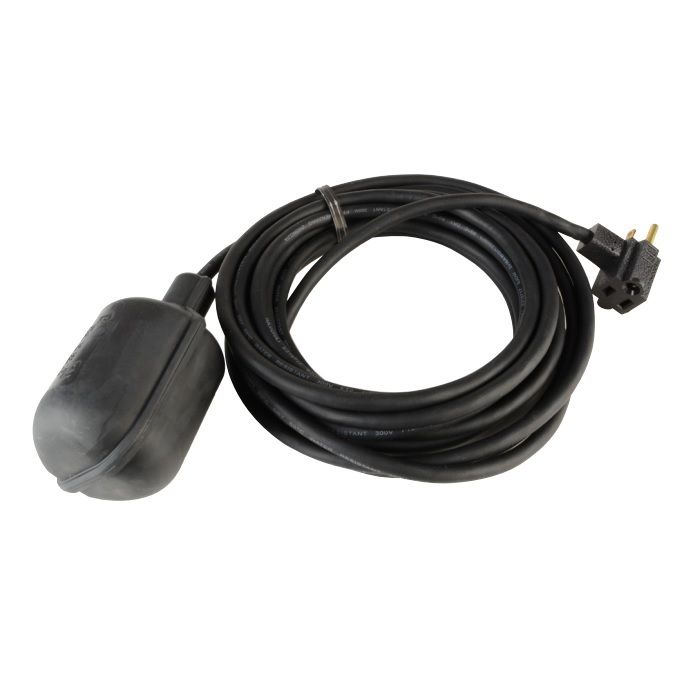 PIGGY-BACK WIDE-ANGLE FLOAT 115V 20 FT, W/O MTG CLAMP