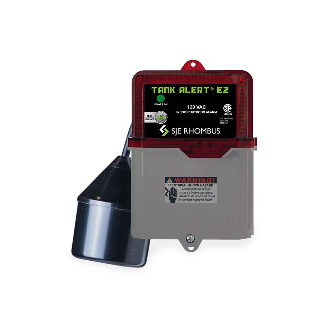 TANK ALERT EZ IN/OUTDOOR ALARM SYSTEM W/ FLOAT