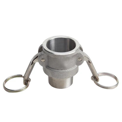 1.25" "B" ALUM CAMLOCK - FM COUP X MALE NPT