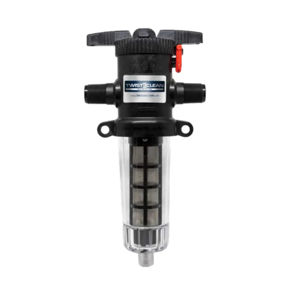 1" TWIST-2-CLEAN 60 MESH SPINDOWN FILTER