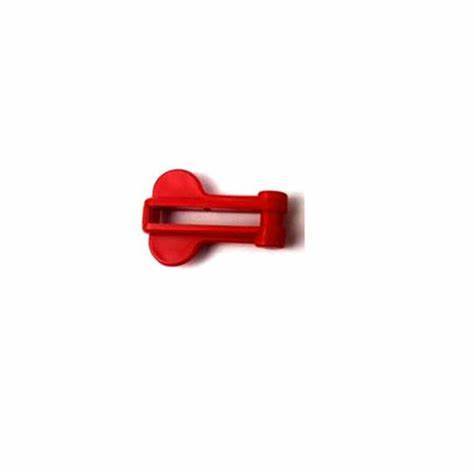 RED SAFETY LATCH (SINGLE PIECE)