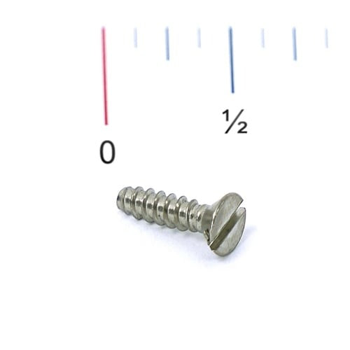 SCREW, FLAT HEAD, 6-20 X 1/2, 316 SS