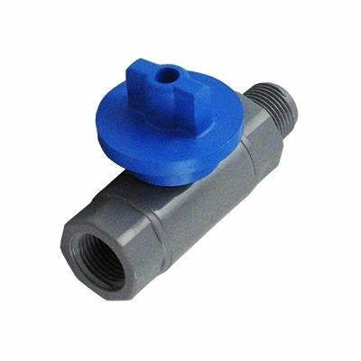 3/8" FNPT X 3/8" NPT PVC BALL VALVE