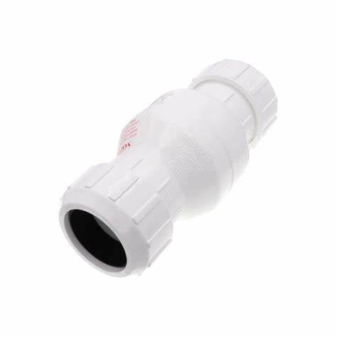 3" PVC COMPRESSION SWING CHECK VALVE