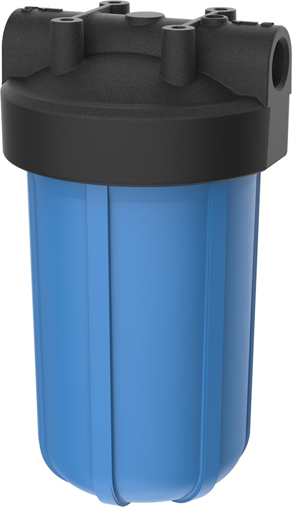 1" X 10" BIG BLUE HOUSING w/o PR (BLACK/BLUE) 6/CASE