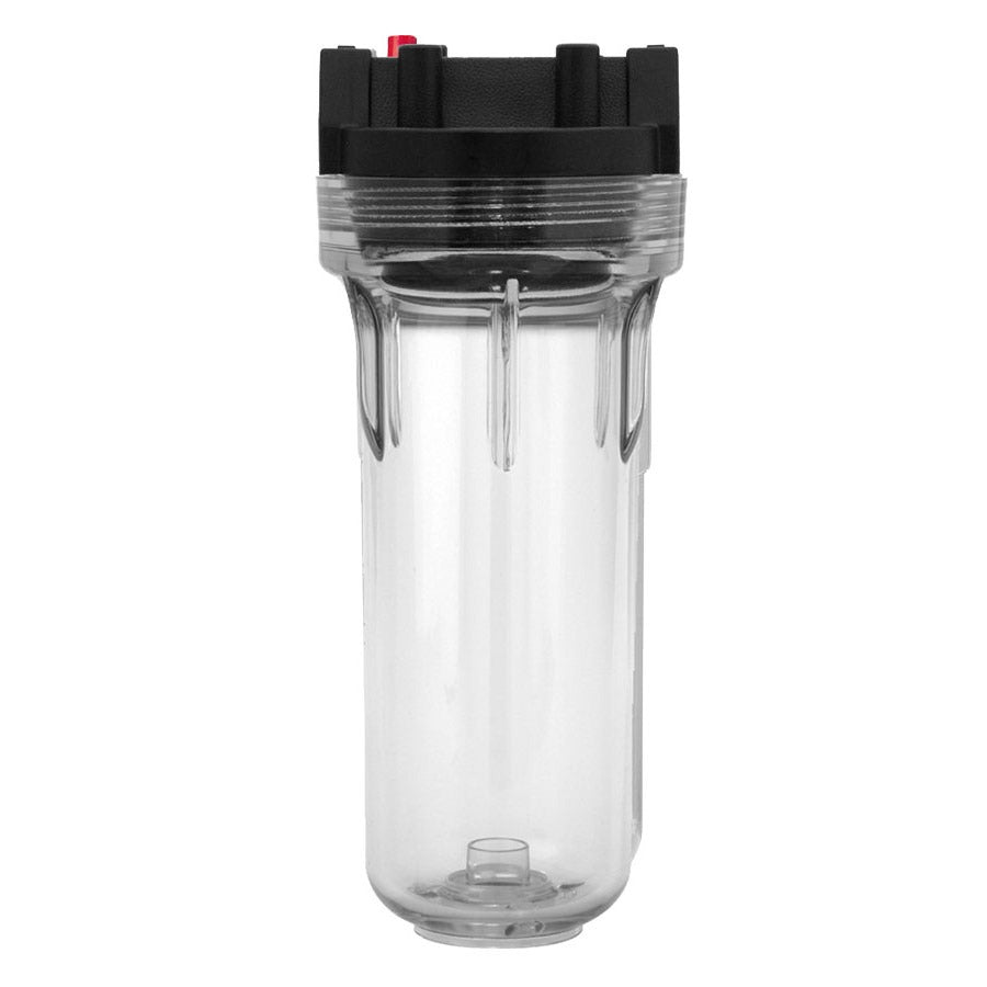 3/4" X 10" w/MTG BRKT CAP - STD w/PR (BLACK/CLEAR) 12/CASE