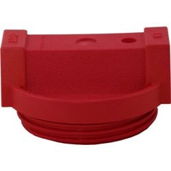 CAP - 3/4" RED HIGH TEMP w/o PR