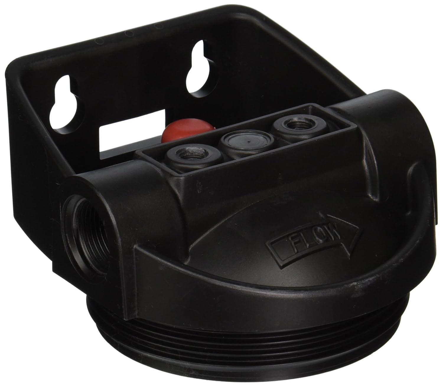 CAP - 3/4" X 10" w/MTG. BRKT. - STD (BLACK) w/PR