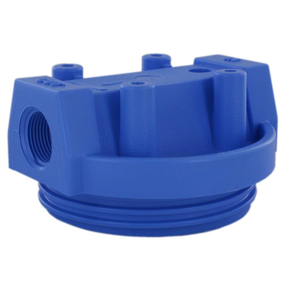 CAP - 1/2" MTG BRACKET - BLUE w/o PR