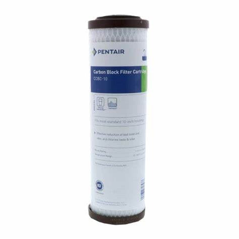 CCBC-10 COCONUT CARBON BLOCK 1 MICRON - STD X 10" SHORT 12/CASE