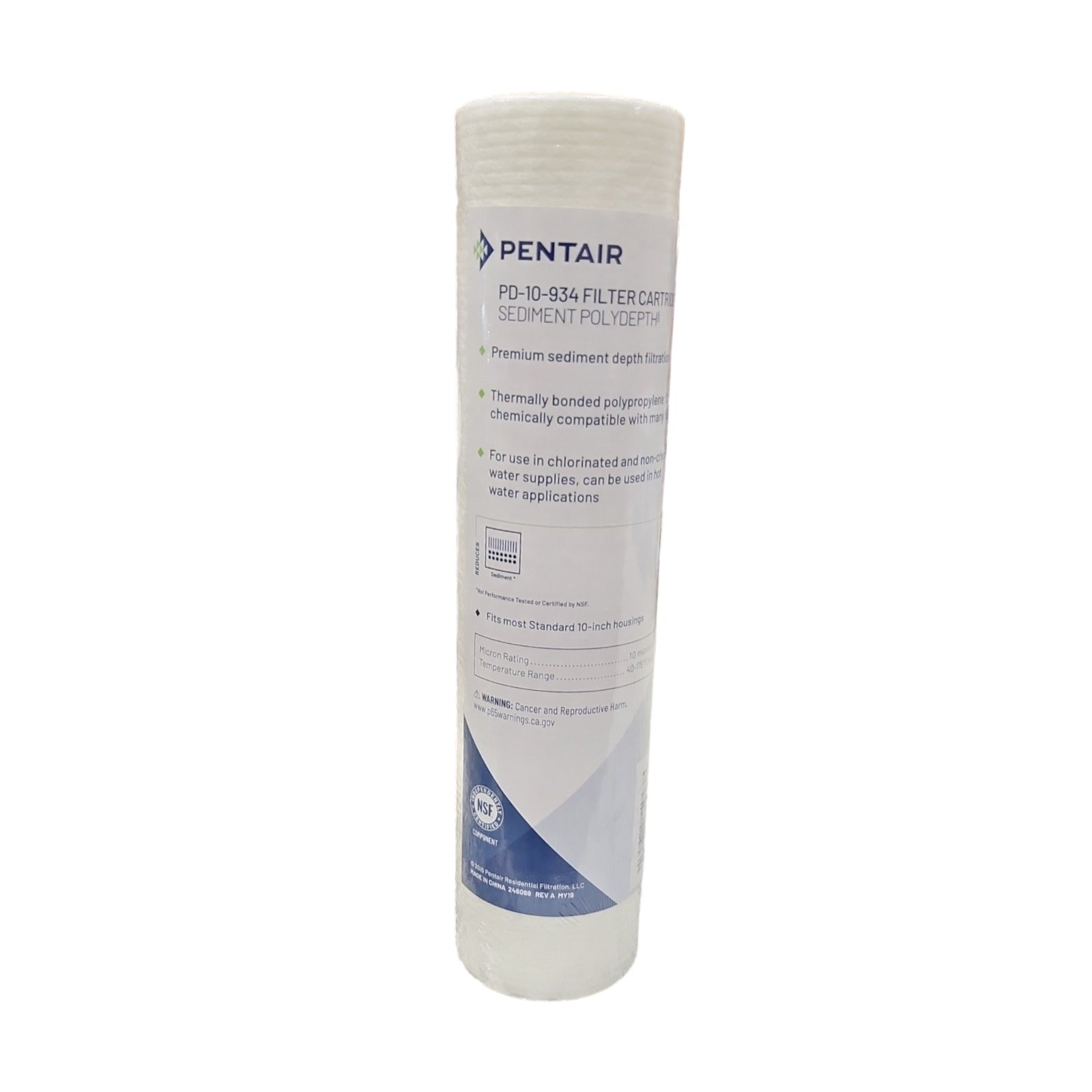 PD-10-934 POLYDEPTH 10 MICRON - STD X 10" SHORT    24/CASE