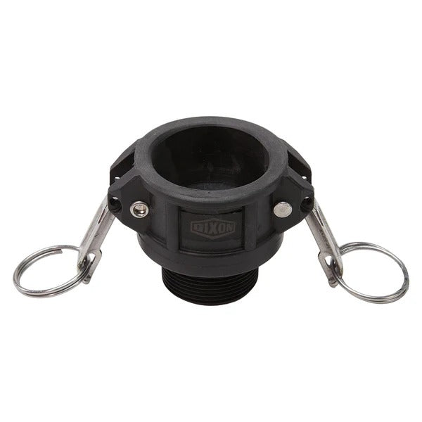 1.5" "B" POLY CAMLOCK - FM COUP X MALE NPT