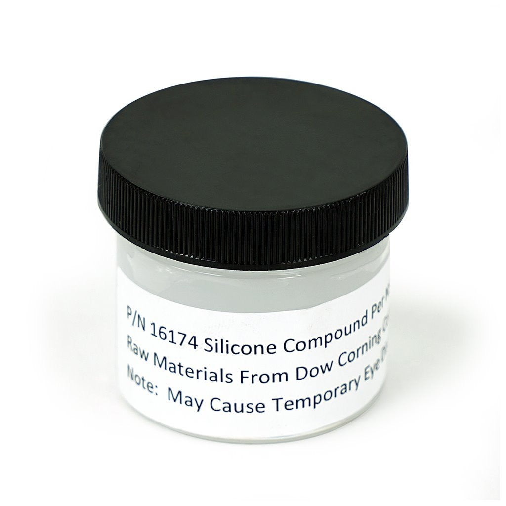2.4 OZ JAR FLECK SILICONE GREASE