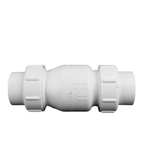 1.5" PVC SXS UNION SWING CHECK VALVE