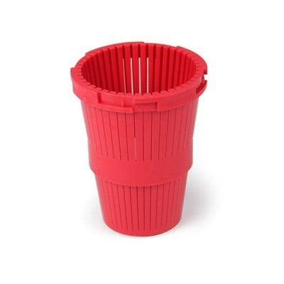 COLLECTOR, TOP, 1" X .008, RED, NARROW SLOT, BAYONET