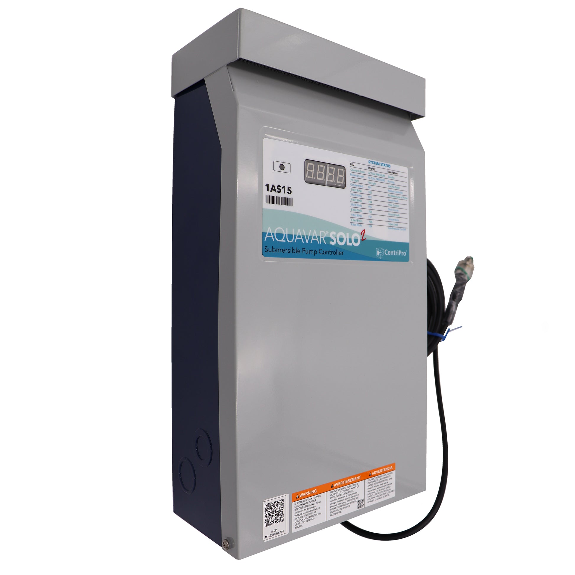 GOULDS 1/2 - 1.5 HP AQUAVAR CONTROLLER ASSY