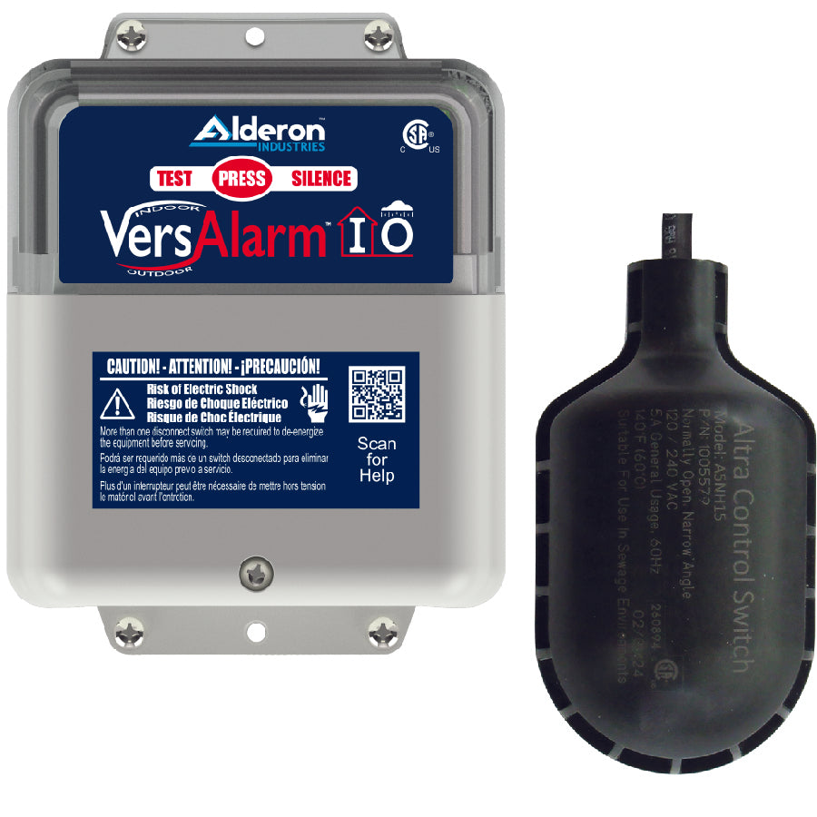 VERSA ALARM I/O HI WATER ALARM WITH FLOAT