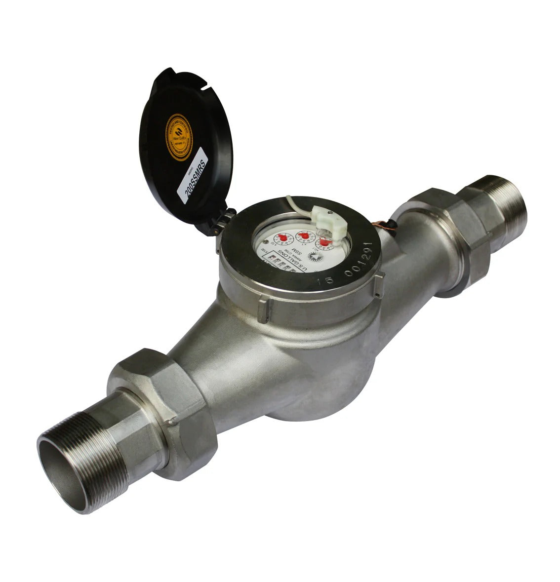 2IN FLOW METER - STAINLESS STEEL - 1 PULSE/GALLON