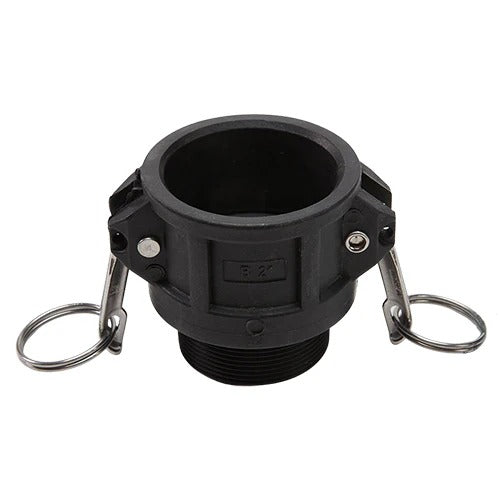 2" "B" POLY CAMLOCK- FM COUP X MALE NPT