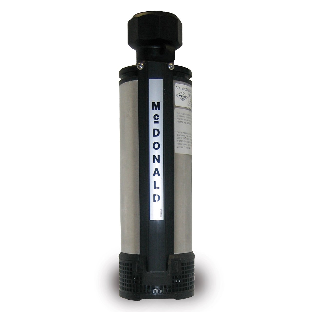 MCD PUMP END 3/4 HP 20 GPM THERMOPLASTIC