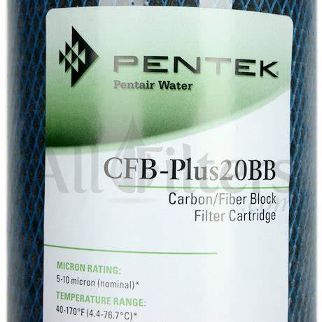 CFB-Plus 20BB CARBON BLOCK 5 MICRON - 4" X 20" BB LONG 6/CASE