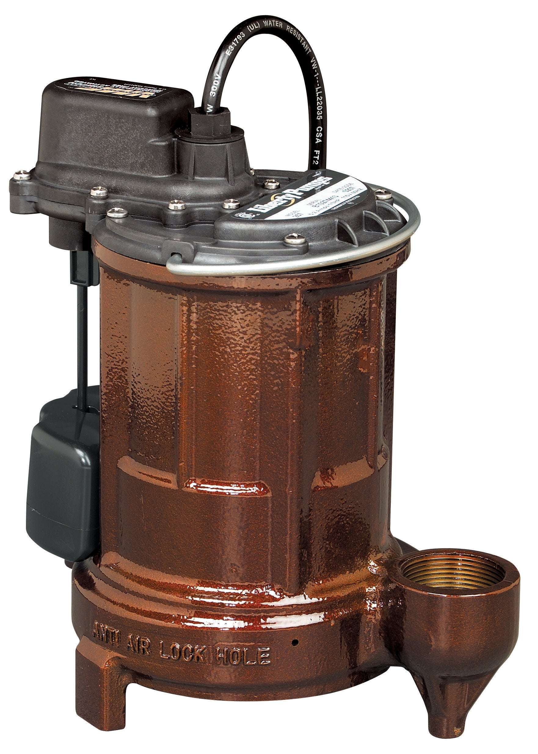 1/3 HP LIBERTY CI SUMP PUMP - 10' CORD