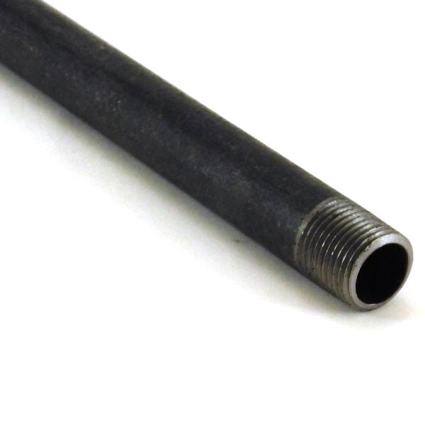 2" BLACK THREADED PIPE - PRICED PER FOOT