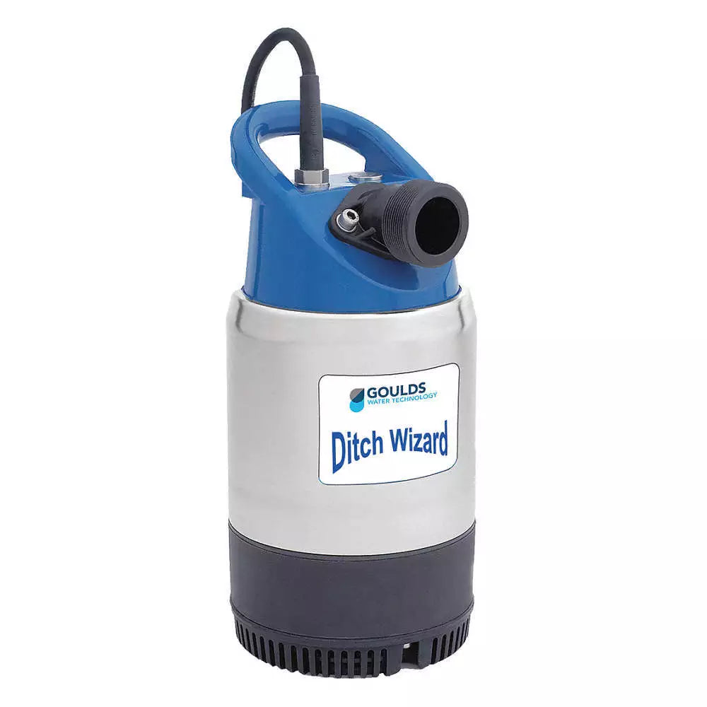 GOULDS 1/2 HP 115V SUBMERSIBLE DEWATERING PUMP