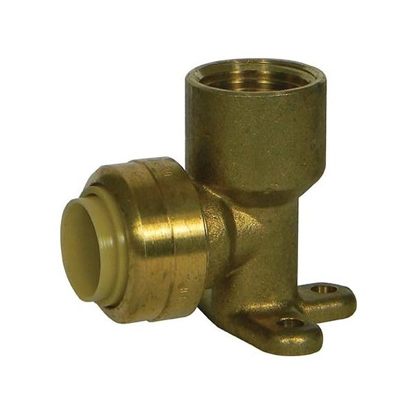 1/2" NO-LEAD PUSH-FIT DROP EAR ELBOW