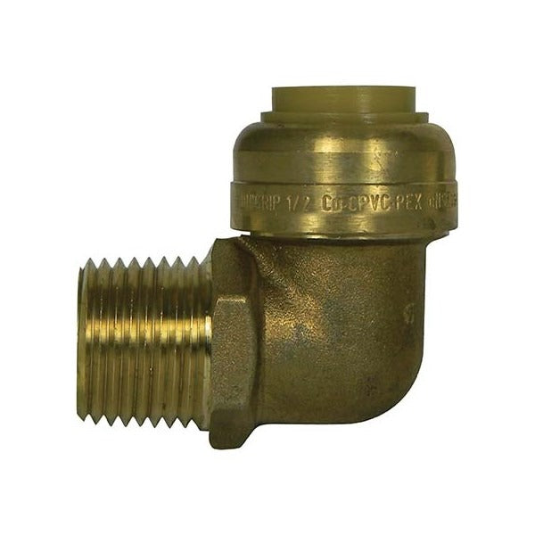 1/2" NO-LEAD PUSH-FIT MALE ELBOW