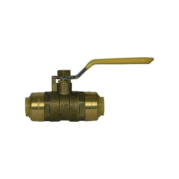 1/2" NO-LEAD PUSH-FIT BALL VALVE