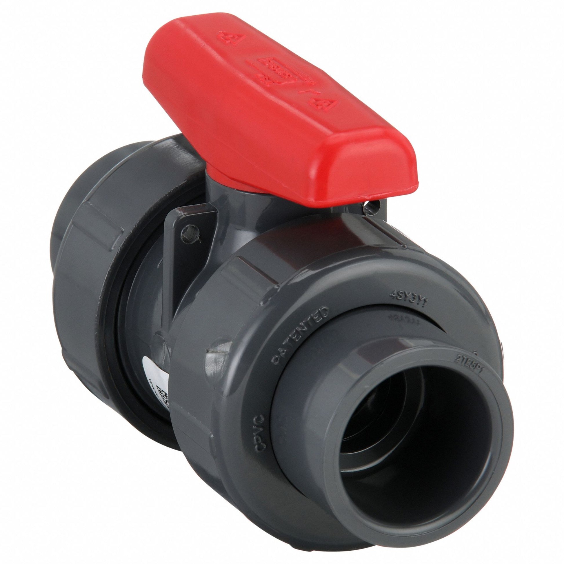 1" SPEARS PVC TRU-UNION SLIP X THREAD BALL VALVE SCD 80