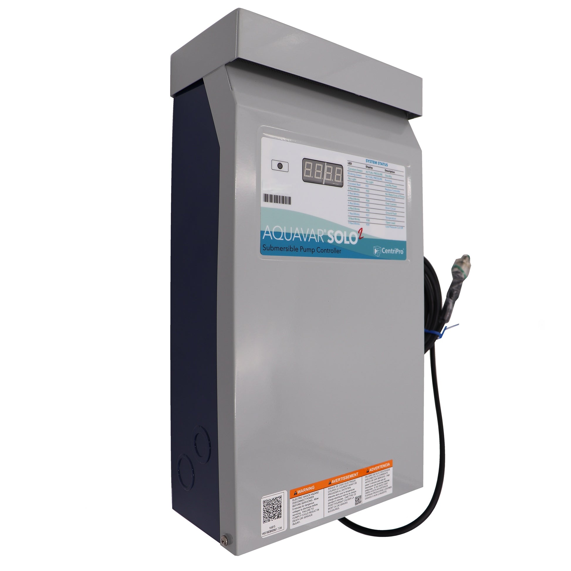 GOULDS 3/4 - 2 HP AQUAVAR CONTROLLER ASSY