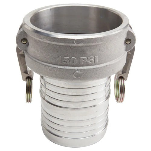 4" "C" ALUM CAMLOCK - FM COUP X HOSE SHANK