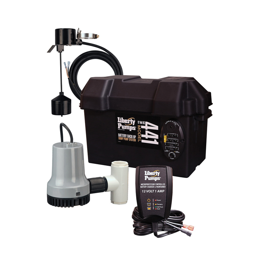 BATTERY BACKUP SUMP PUMP KIT - LIBERTY