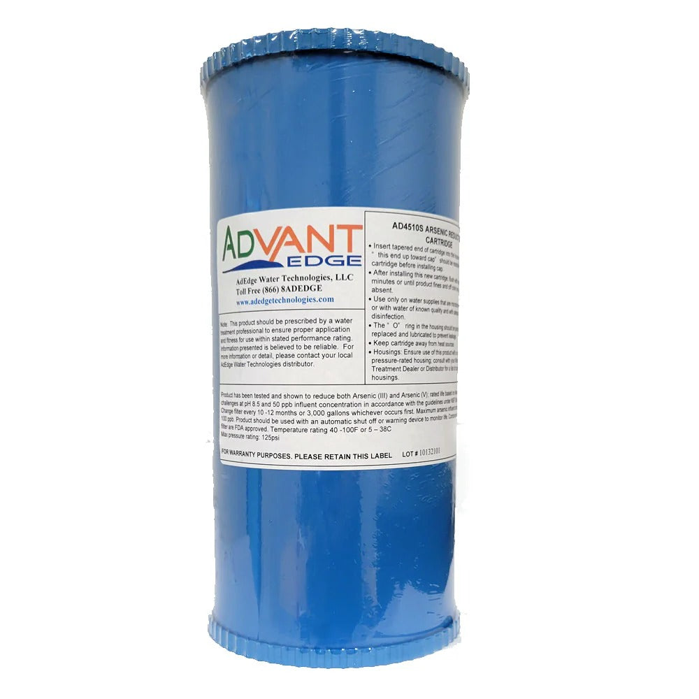 4.5" X 9.75" POU BIG BLUE ARSENIC CARTRIDGE