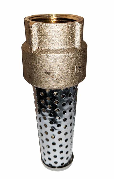 3/4" SIMMONS LEAD FREE SILICON BRONZE FOOT VALVE