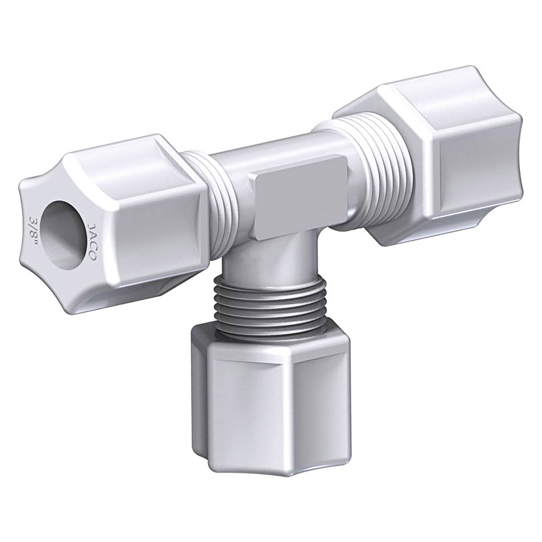 5/8" X 3/8" JACO TUBE X TUBE UNION TEE