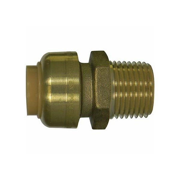 1" X 3/4" NO-LEAD PUSH-FIT MALE ADAPTER