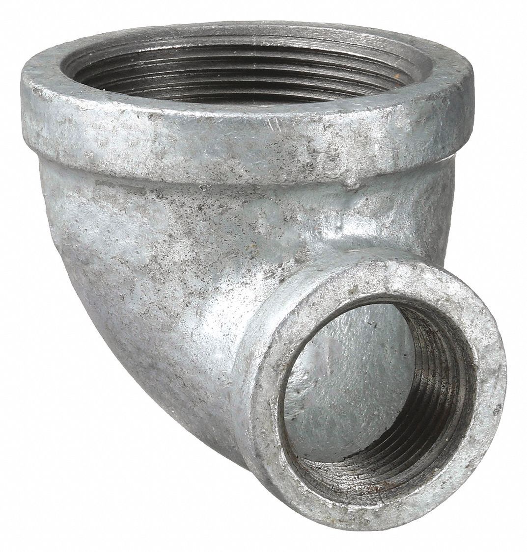 1" X 3/4" GALVANIZED 90 DEGREE REDUCING ELBOW