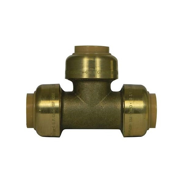 1" X 1" X 3/4" NO-LEAD PUSH-FIT TEE