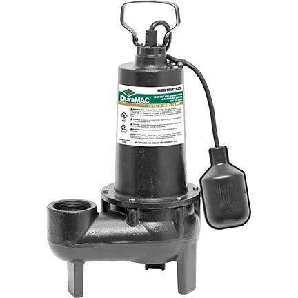 5050CTSJ McDONALD 1/3 HP DURAMAC C.I. SEWAGE PUMP 120V 10' CORD