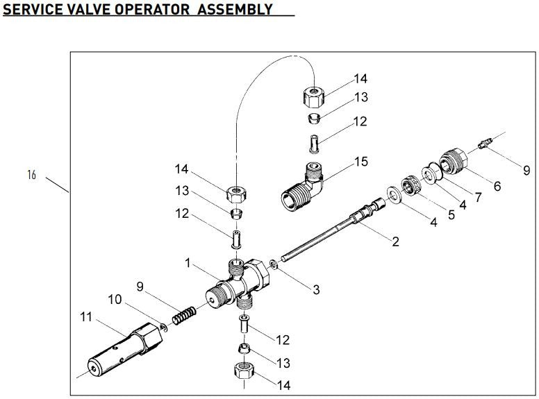 BRINE VALVE SVO ASSEMBLY