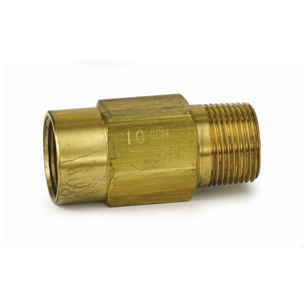 BLFC, 1IN F X 1IN M, NPT, 10 GPM BRASS