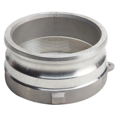 6" "A" ALUM CAMLOCK - MALE ADPT X FM NPT