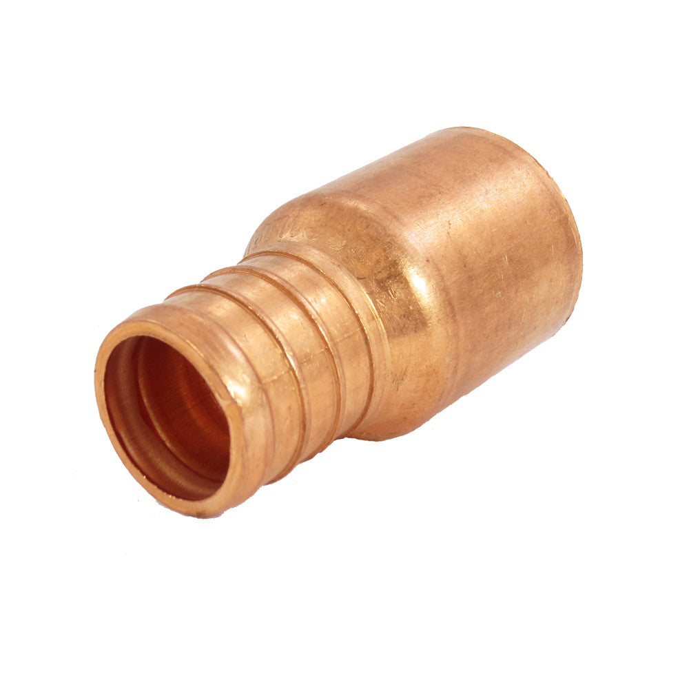 3/4" PEX X 3/4" MALE SWEAT ADAPTER - COPPER    (50/BOX)