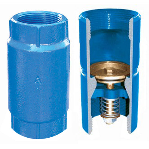 1.25" SIMMONS LEAD FREE DUCTILE IRON CHECK VALVE