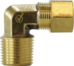 COMP MALE ELBOW - 1/4" X 1/4" - NO-LEAD