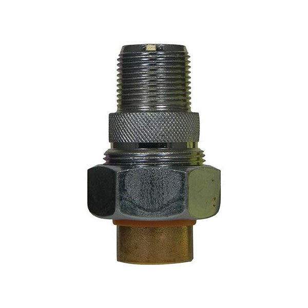 1/2" MIPxSWEAT NO-LEAD BRASS DIELECTRIC UNION