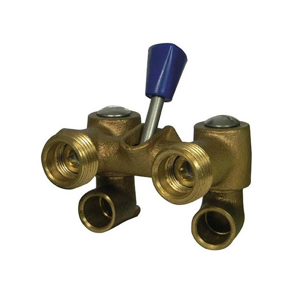 1/2" SWEAT NO-LEAD BRASS WASHING MACHINE VALVE